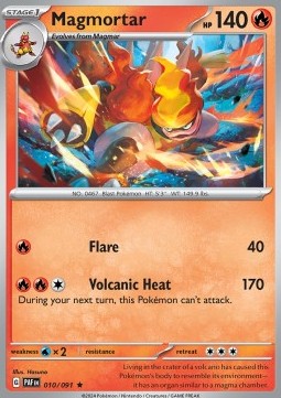 PAF 010/091 Magmortar Holo
