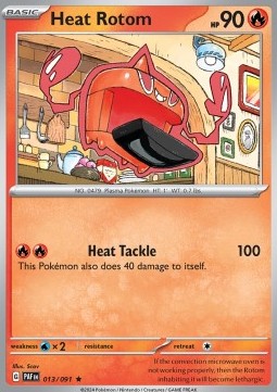 PAF 013/091 Heat Rotom Holo