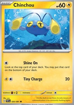 PAF 020/091 Chinchou