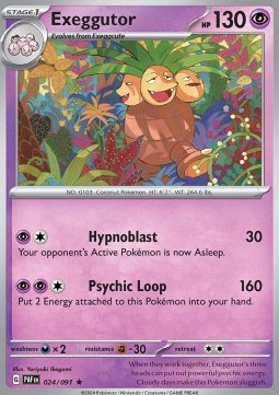 PAF 024/091 Exeggutor Holo