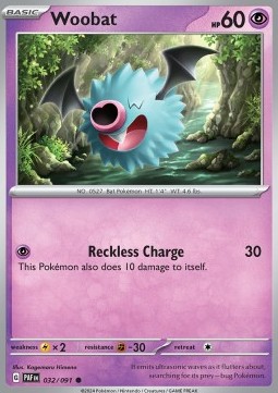PAF 032/091 Woobat