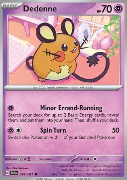 PAF 036/091 Dedenne