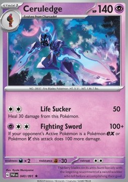 PAF 040/091 Ceruledge Holo