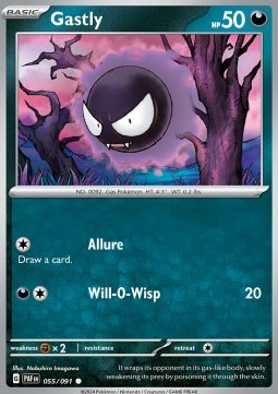 PAF 055/091 Gastly