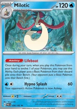 PAR 036/182 Milotic Holo