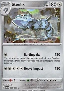 PAR 125/182 Steelix Holo