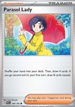 PAR 169/182 Parasol Lady