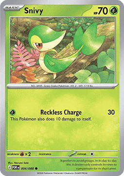 POR 004/088 Snivy
