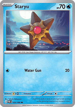 POR 020/088 Staryu