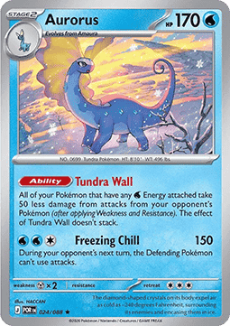POR 024/088 Aurorus Holo