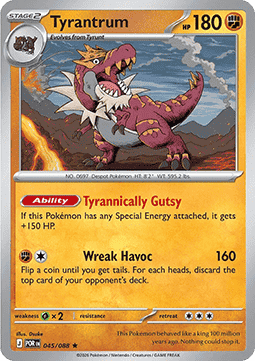 POR 045/088 Tyrantrum Holo