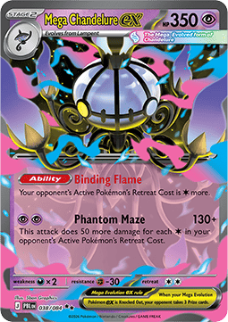 PBL 038/084 Mega Chandelure EX