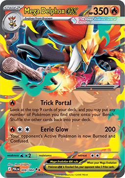 PBL 008/084 Mega Delphox EX
