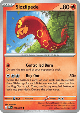 PBL 009/084 Sizzlipede