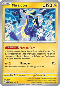 PBL 028/084 Miraidon Holo