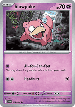 PBL 029/084 Slowpoke