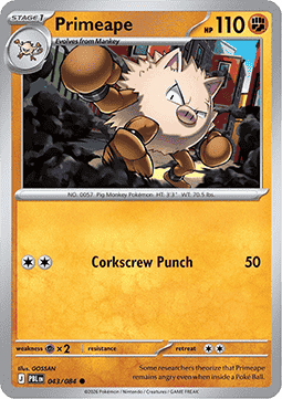 PBL 043/084 Primeape