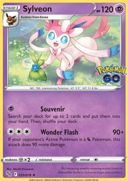 PGO 035/078 Sylveon Holo