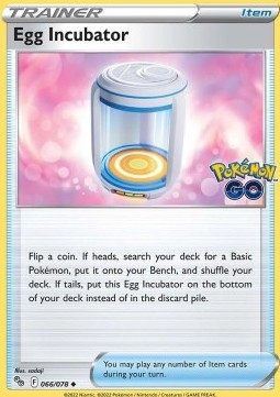 PGO 066/078 Egg Incubator
