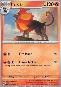 PRE 016/131 Pyroar