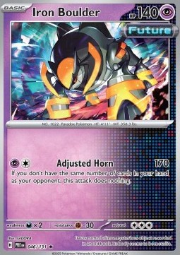 PRE 046/131 Iron Boulder Holo