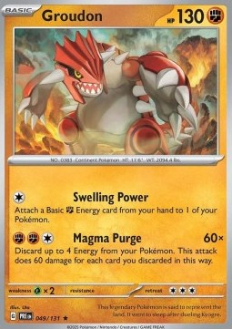 PRE 049/131 Groudon Holo