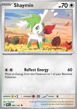 PRE 087/131 Shaymin