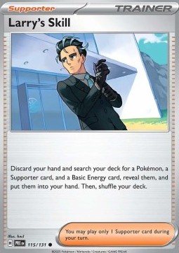PRE 115/131 Larry's Skill Reverse Holo