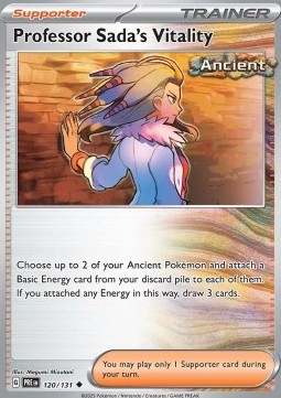 PRE 120/131 Professor Sada's Vitality