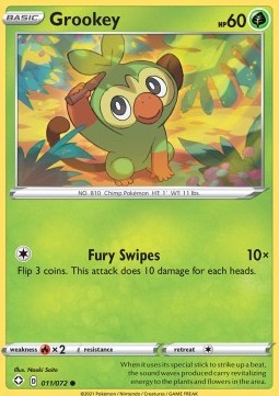 SHF 011/072 Grookey