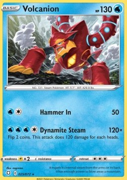SHF 025/072 Volcanion