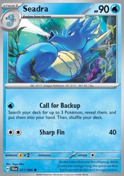SFA 011/064 Seadra Reverse Holo