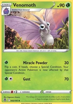 SIT 002/195 Venomoth