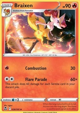 SIT 026/195 Braixen