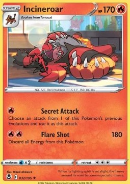SIT 032/195 Incineroar