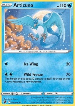 SIT 036/195 Articuno Holo