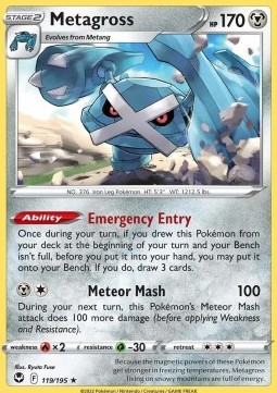 SIT 119/195 Metagross Holo