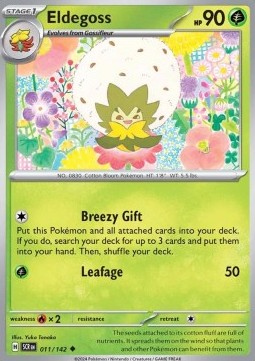 SCR 011/142 Eldegoss