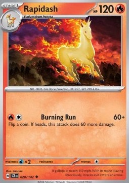 SCR 020/142 Rapidash
