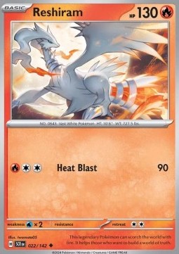 SCR 022/142 Reshiram