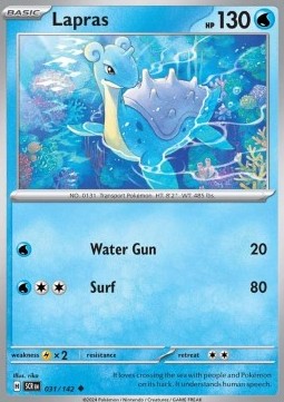 SCR 031/142 Lapras
