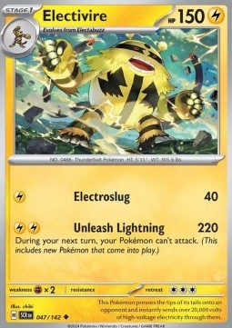 SCR 047/142 Electivire