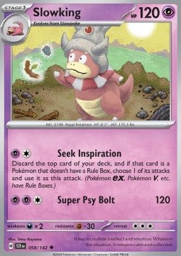 SCR 058/142 Slowking