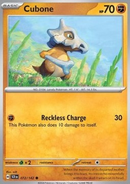 SCR 072/142 Cubone
