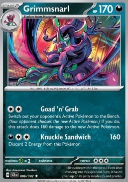 SCR 096/142 Grimmsnarl Holo