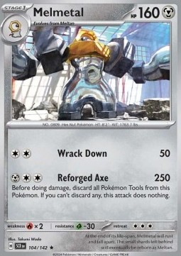 SCR 104/142 Melmetal Holo