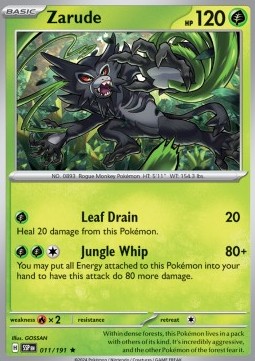 SSP 011/191 Zarude Holo