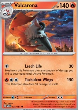 SSP 025/191 Volcarona