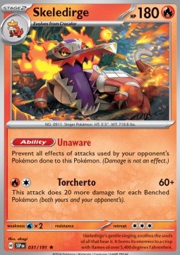 SSP 031/191 Skeledirge Holo