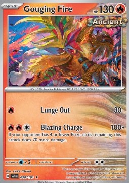 SSP 038/191 Gouging Fire Holo
